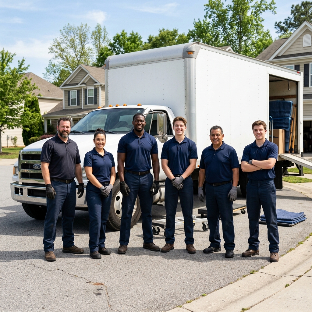 Amazing Moves DFW Truck and Crew
